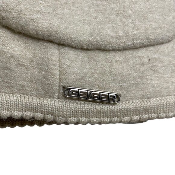 Vtg Geiger Cardigan Sweater Blazer Womens 40 Jacket Wool Linen Austria Cottage - Picture 3 of 16